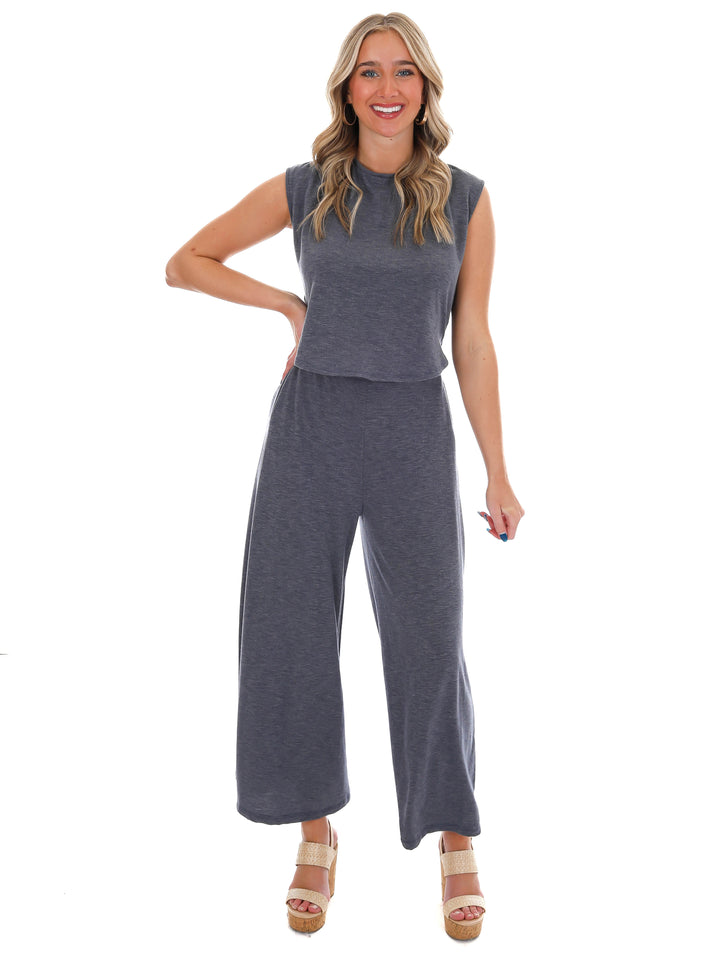 Pretty Girl Walk Wide Leg Jumpsuit