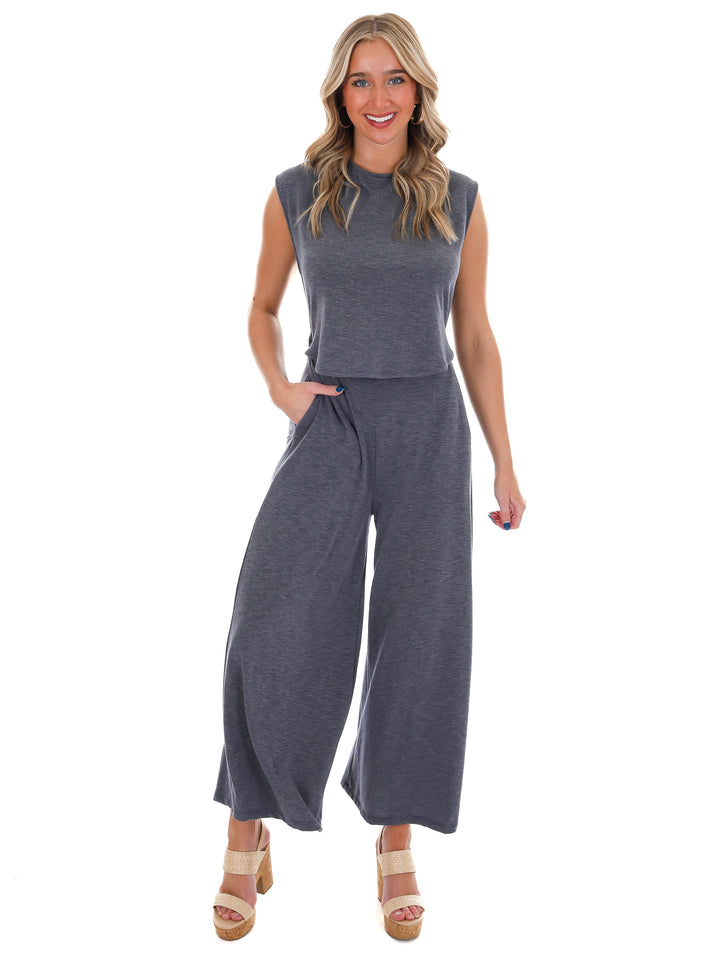 Pretty Girl Walk Wide Leg Jumpsuit