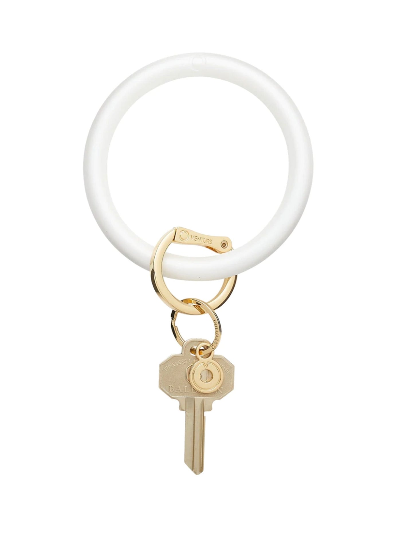 MarshmellO Pearlized Big O Key Ring