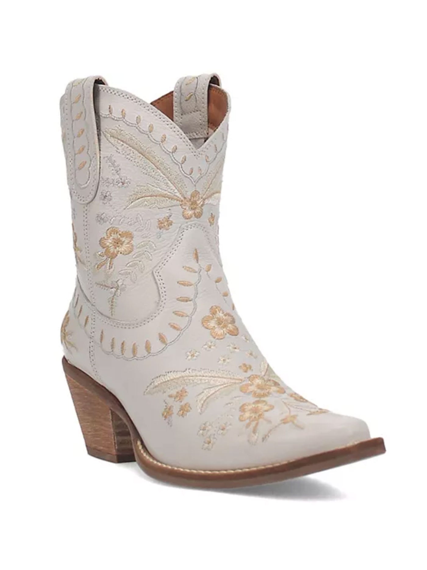 Primrose White Cowboy Boots