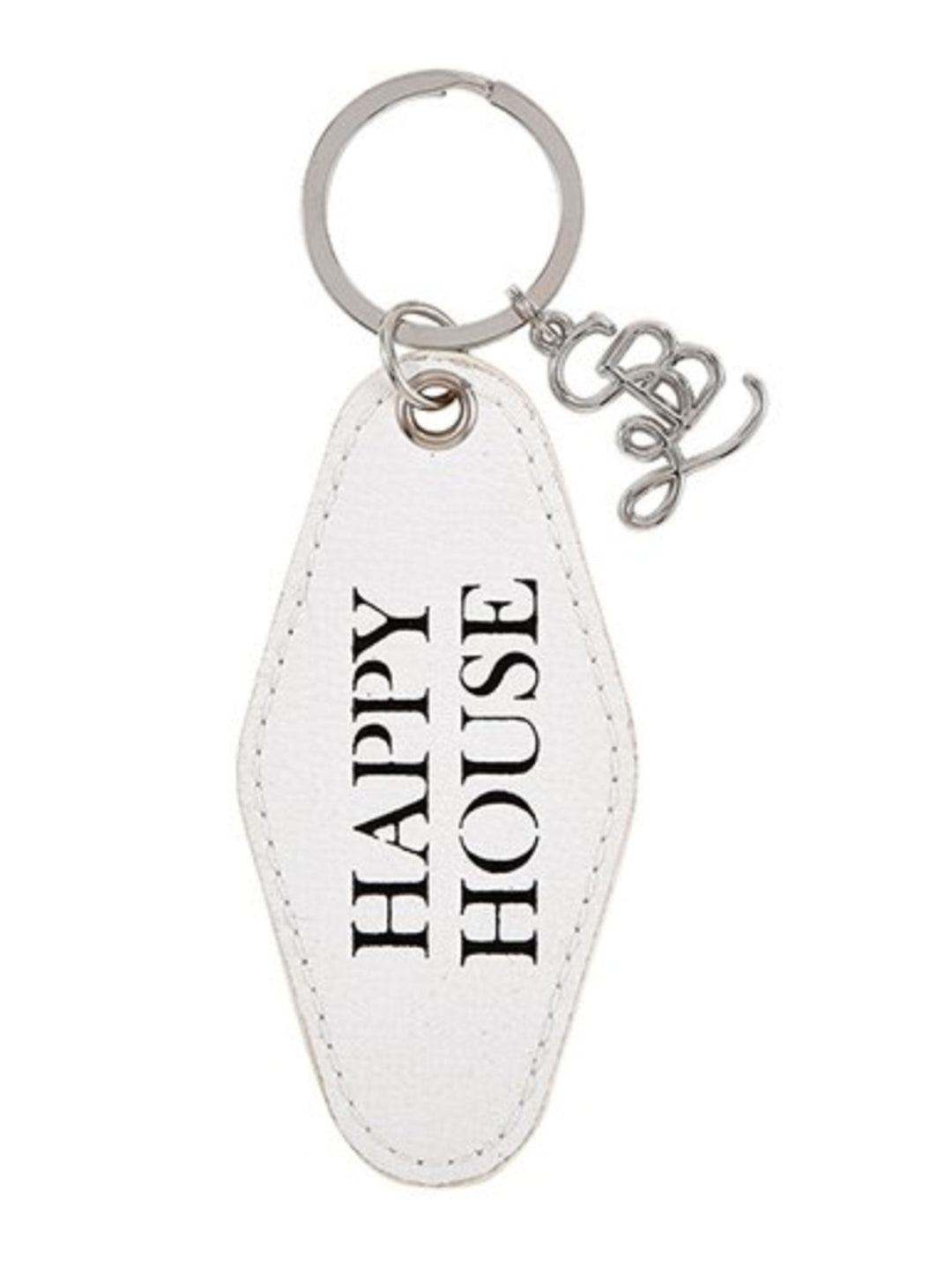 Happy House Key Tag