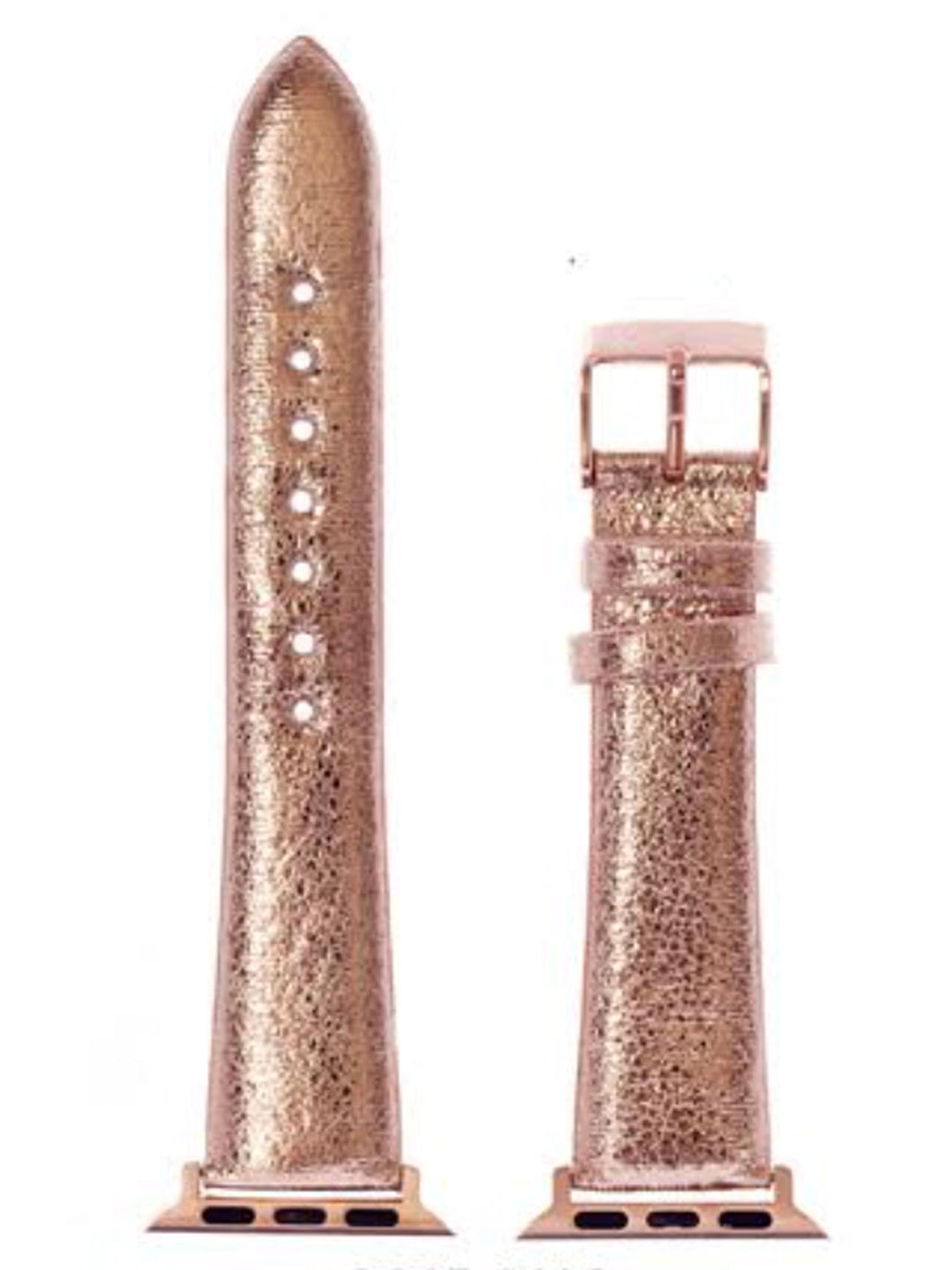 Metallic Rose Gold Smart Watch Band