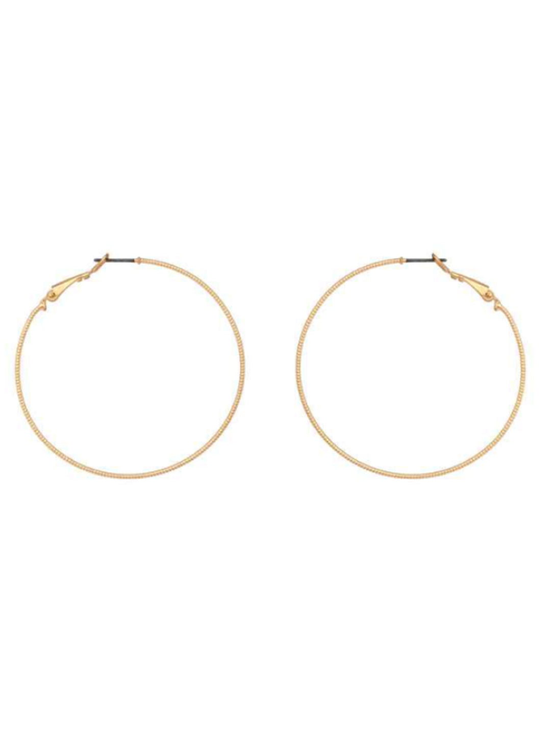 Thin Hoop Earrings