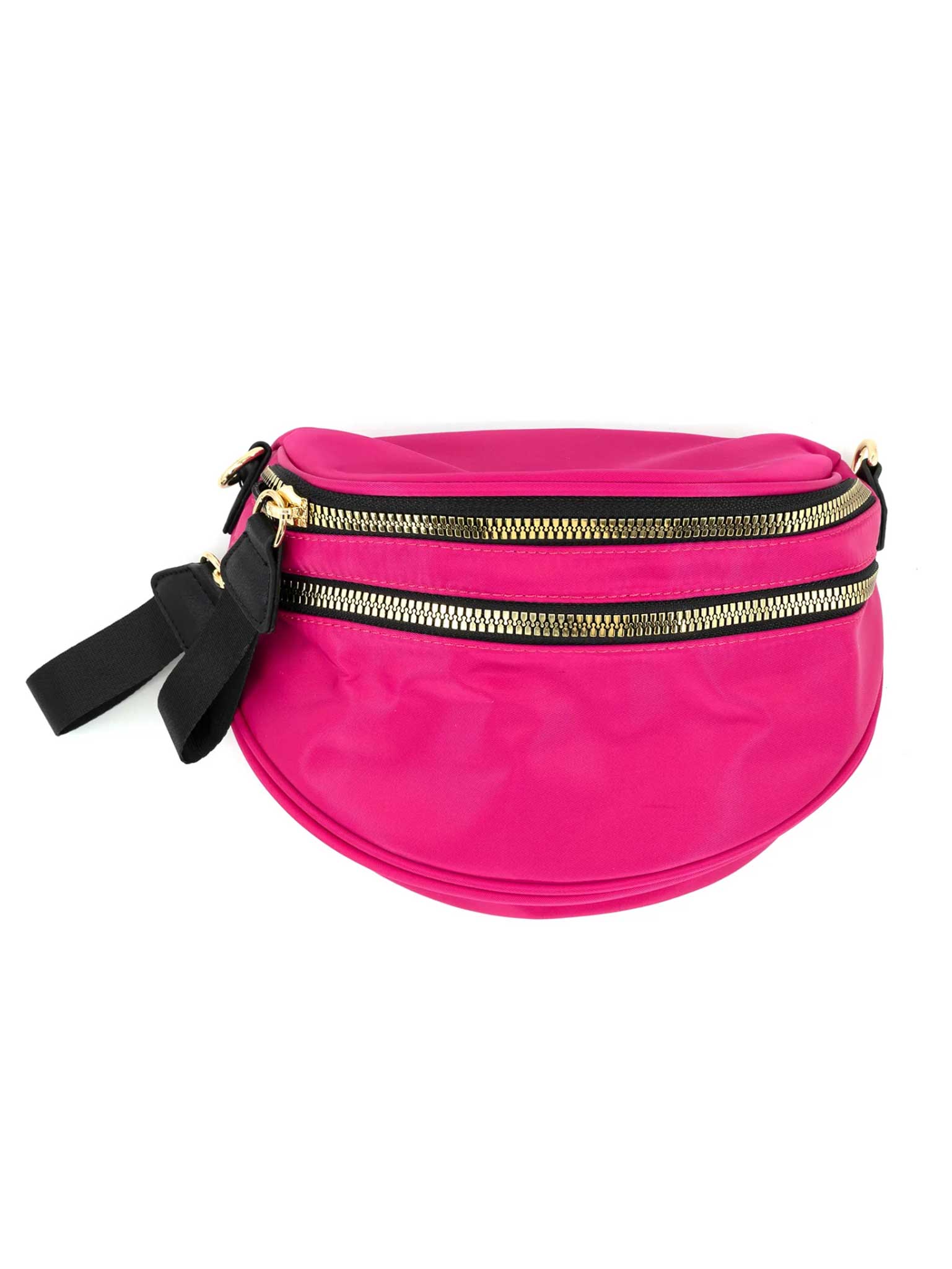 Nylon Double Zipper Fanny Pack – Josie's Boutique