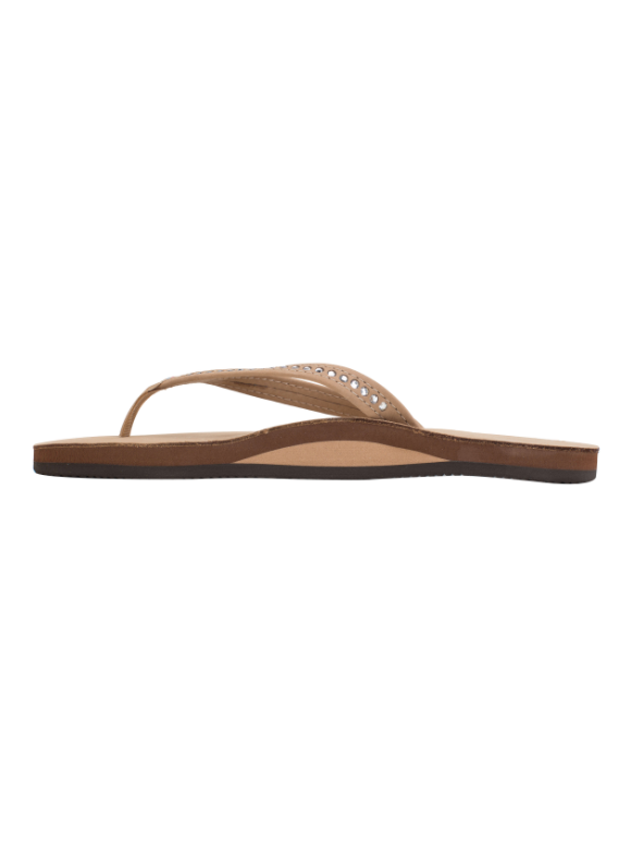 Crystal Collection Leather Sandal - Sierra Brown