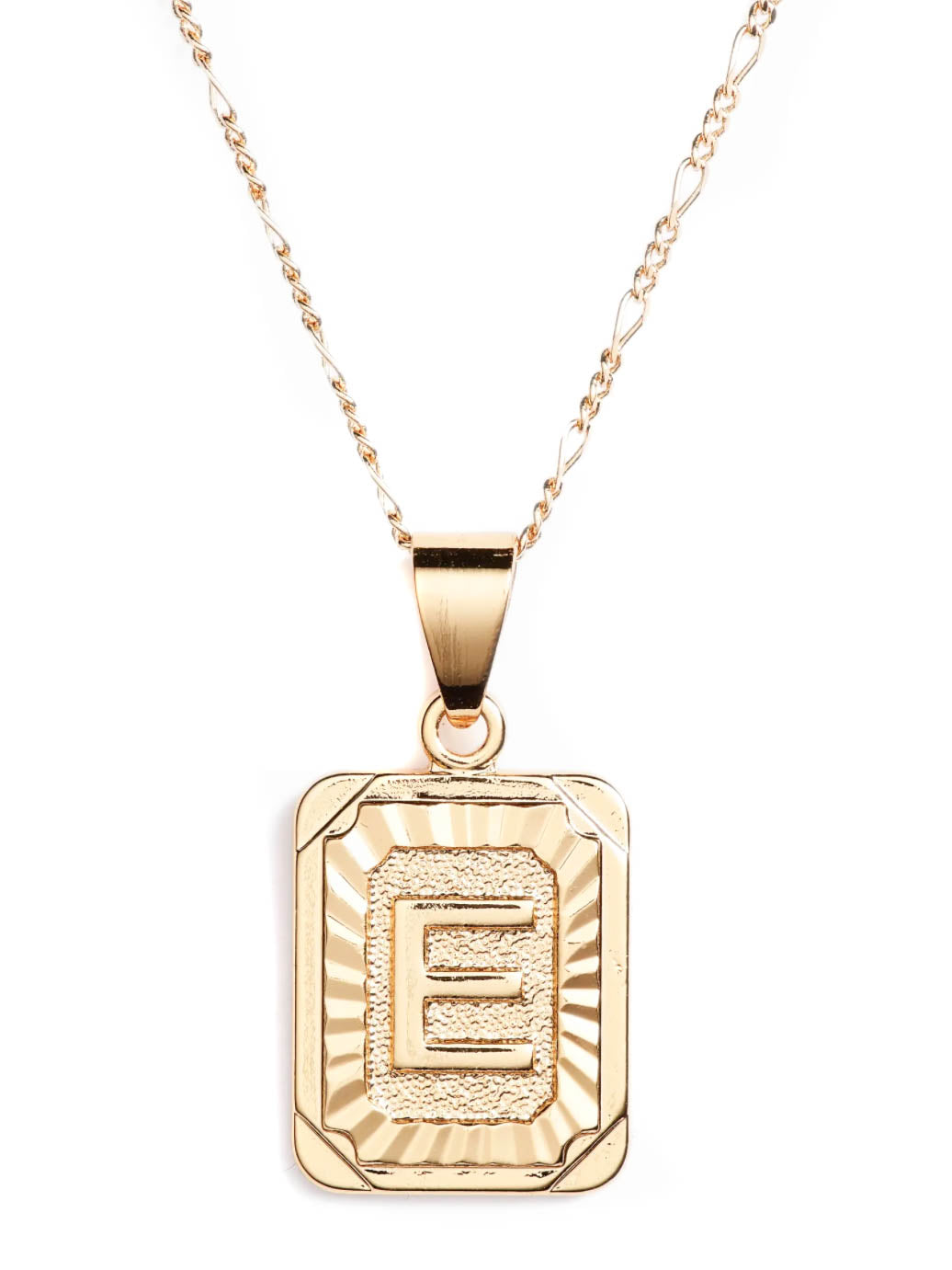 BRACHA Initial Card Necklace