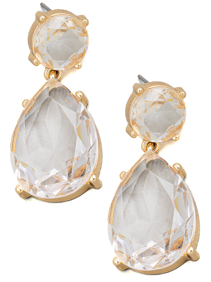 Crystal Teardrop Earrings