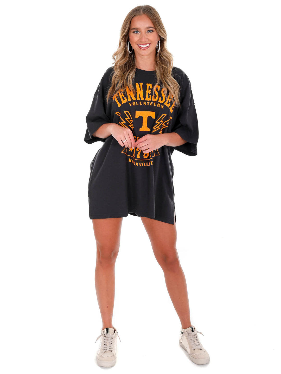 Tennessee Black Citrus Park Oversized Tee