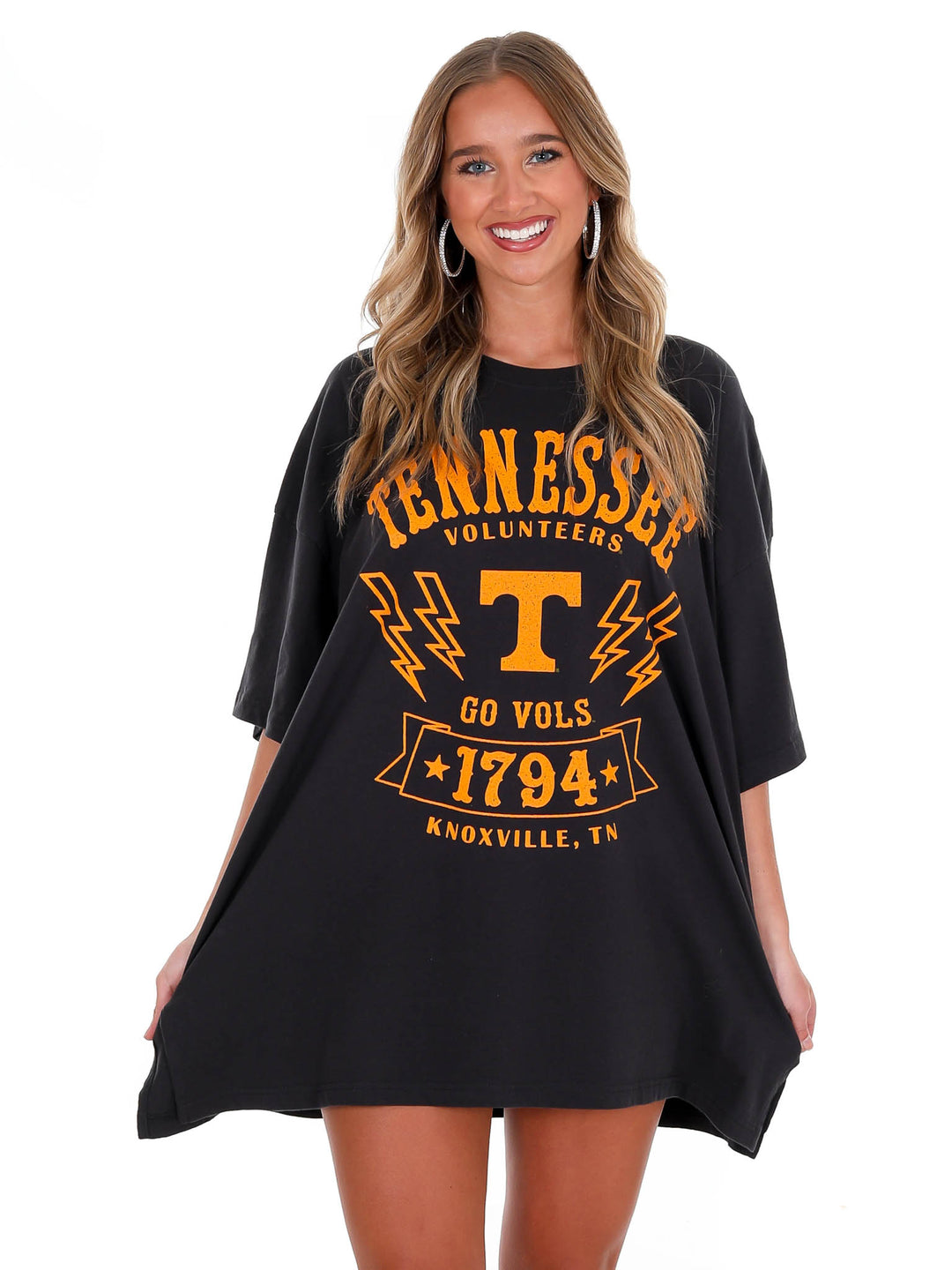 Tennessee Black Citrus Park Oversized Tee