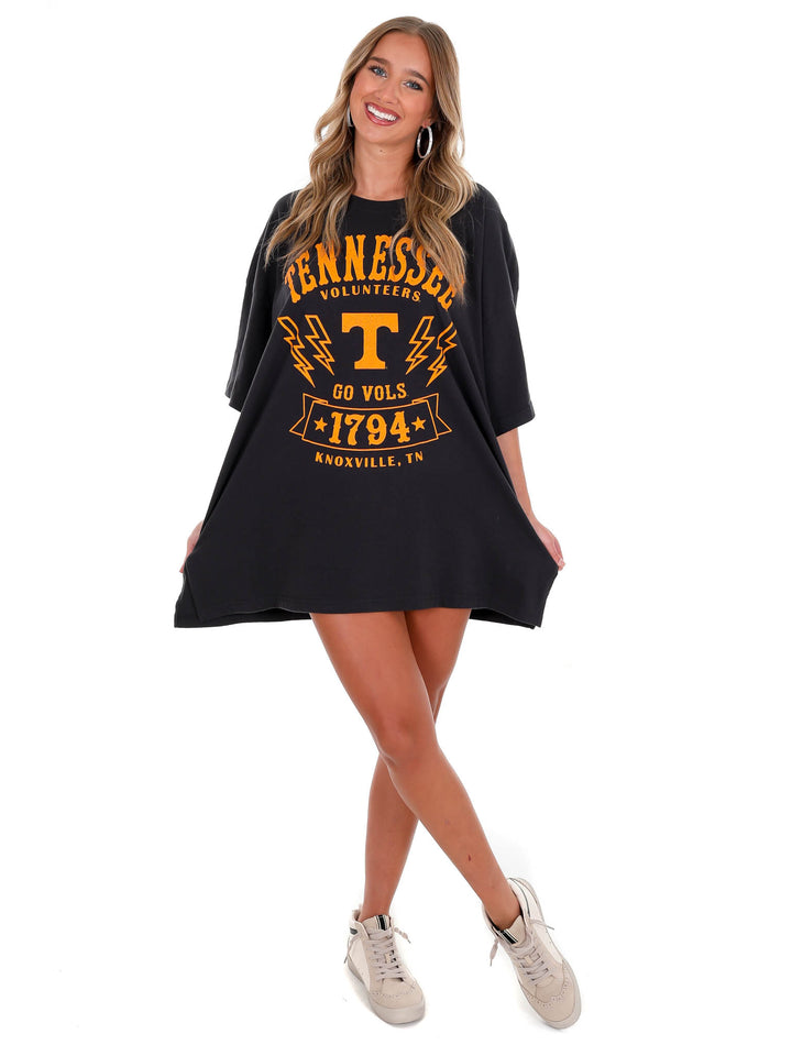 Tennessee Black Citrus Park Oversized Tee