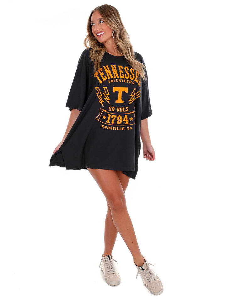 Tennessee Black Citrus Park Oversized Tee