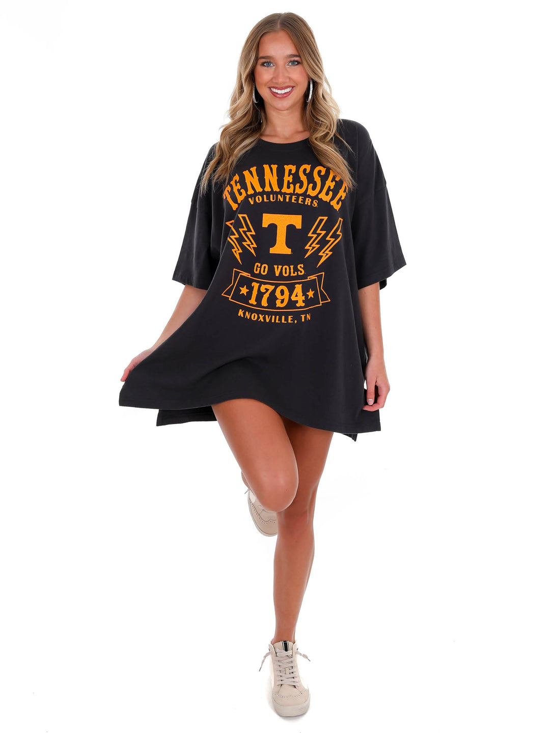 Tennessee Black Citrus Park Oversized Tee