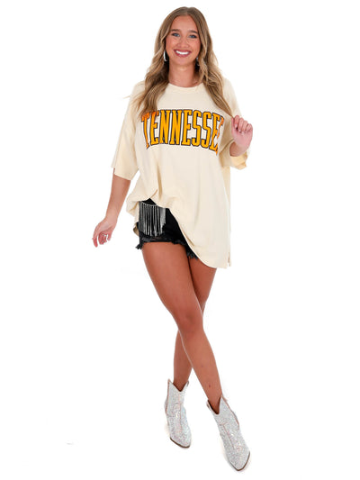 Tennessee Ivory Southlawn Rock Oversized Tee