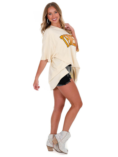 Tennessee Ivory Southlawn Rock Oversized Tee
