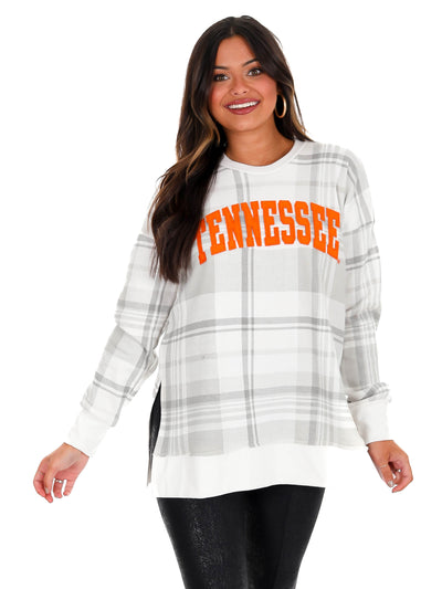 University of Tennessee Canyon La Jolla Plaid Pullover