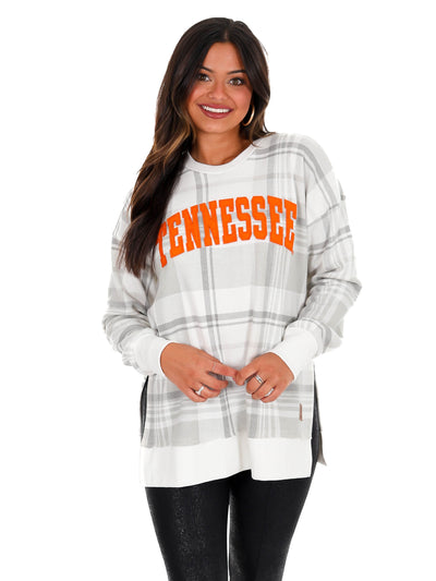 University of Tennessee Canyon La Jolla Plaid Pullover
