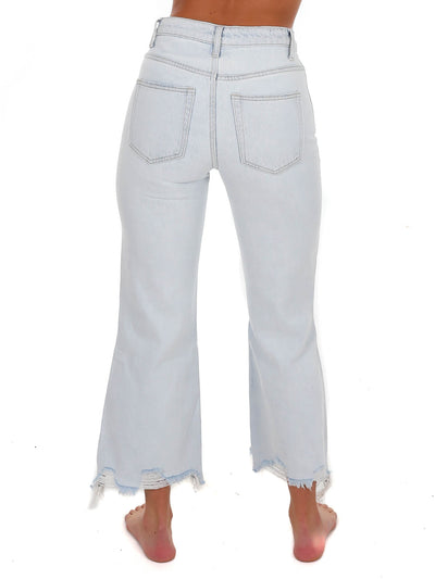 As I Am 90's Vintage Ankle Flare Jeans